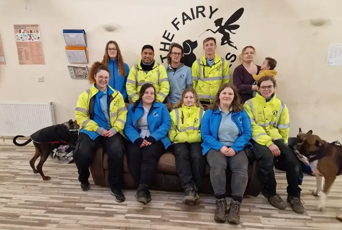 The Fairy Tails team together at the centre